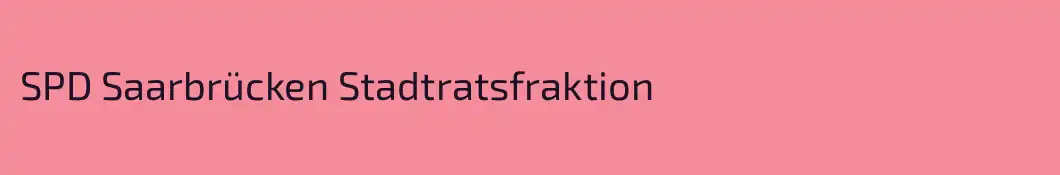 SPD Saarbrücken Stadtratsfraktion